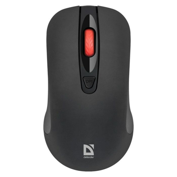 Ratón Inalámbrico Óptico Defender NEXUS MS-195 RF Negro 1600 dpi 0 Ratón Inalámbrico Óptico Defender NEXUS MS-195 RF Negro 1600 dpi 0