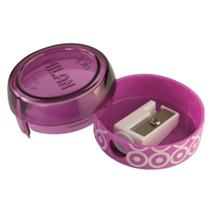 Milan Sacapuntas Spin Plástico 1 Uso con 4 Gomas de Borrar 430 2 Milan Sacapuntas Spin Plástico 1 Uso con 4 Gomas de Borrar 430 2