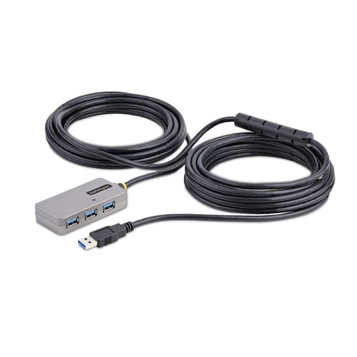 Hub USB Startech U01043-USB-EXTENDER Negro Plateado 14 Hub USB Startech U01043-USB-EXTENDER Negro Plateado 14