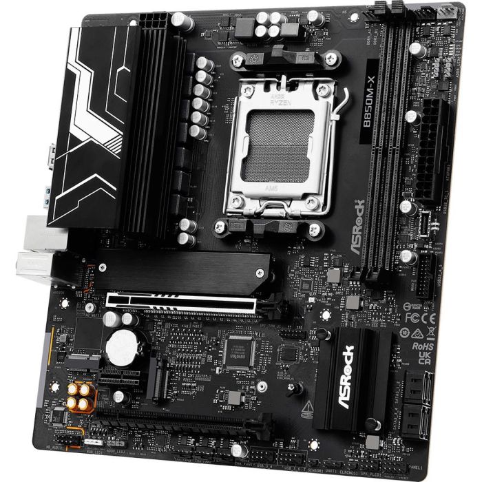 ASRock B850M-X R2.0 Placa Base (Socket AM5, DDR5, Micro ATX) 4