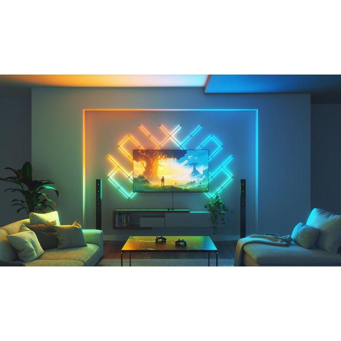 Nanoleaf Kit de Iluminación Ambiental 4D Screen Mirror con Cámara NF082K02-1CK 6
