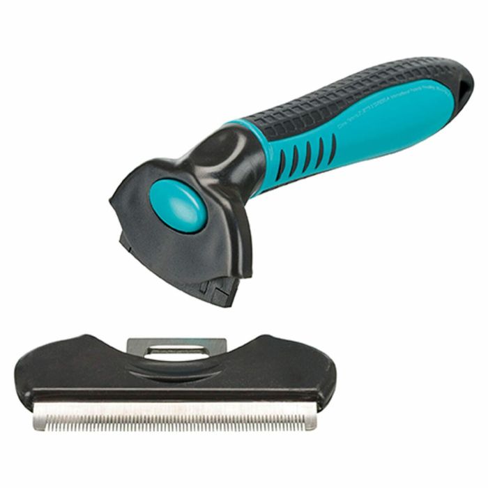 Cepillo para cardar Trixie Negro Turquesa 3 Cepillo para cardar Trixie Negro Turquesa 3