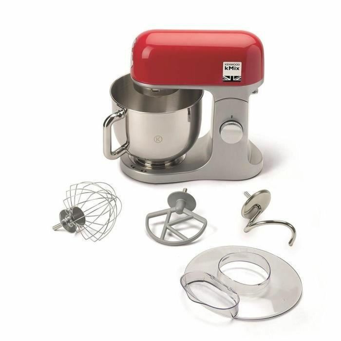 Kenwood KMX750RD Mezclador kMix, 1000 W, Bol Acero Inoxidable 5 L, Color Rojo 1