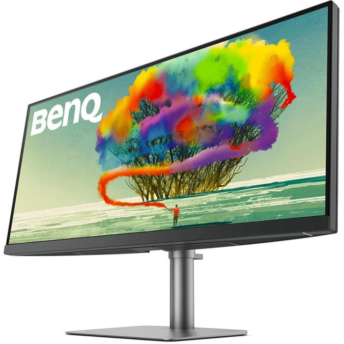 BenQ PD3420Q Monitor de 86.4cm (34") UWQHD (3440x1440) 21:9 USB/DisplayPort/HDMI Diseño Profesional con Altavoces y Ajuste Ergonómico 3