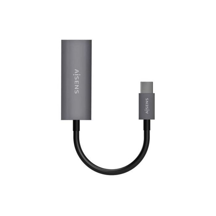 AISENS - CONVERSOR USB3.1 GEN1 USB-C A ETHERNET GIGABIT 10/100/1000 MBPS, GRIS, 15CM 1 AISENS - CONVERSOR USB3.1 GEN1 USB-C A ETHERNET GIGABIT 10/100/1000 MBPS, GRIS, 15CM 1
