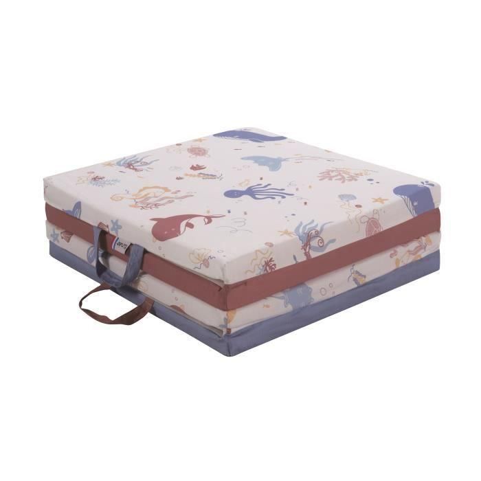 Alfombra de juego Tineo Treasures of the ocean 3 in 1 120 x 120 cm Multicolor 2