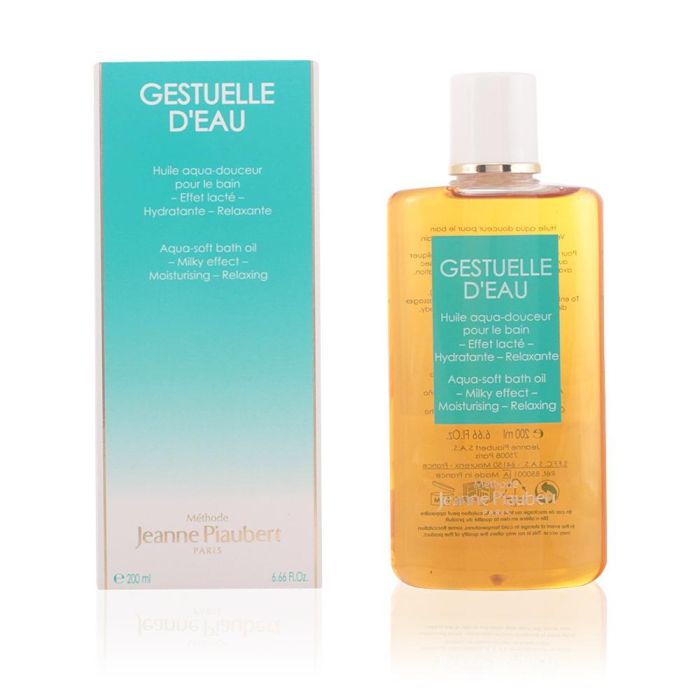 Méthode Jeanne Piaubert GESTUELLE D'EAU Huile Aqua-Douceur, Aceite Hidratante Corporal Suavizante 200 ml