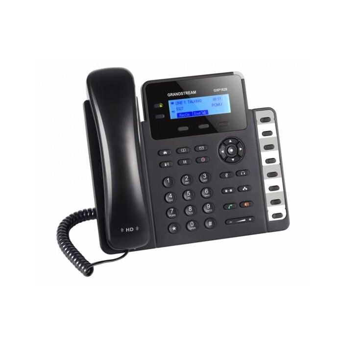Grandstream GXP-1628 Teléfono IP Básico, 2 Líneas, Gigabit, PoE 2 Grandstream GXP-1628 Teléfono IP Básico, 2 Líneas, Gigabit, PoE 2