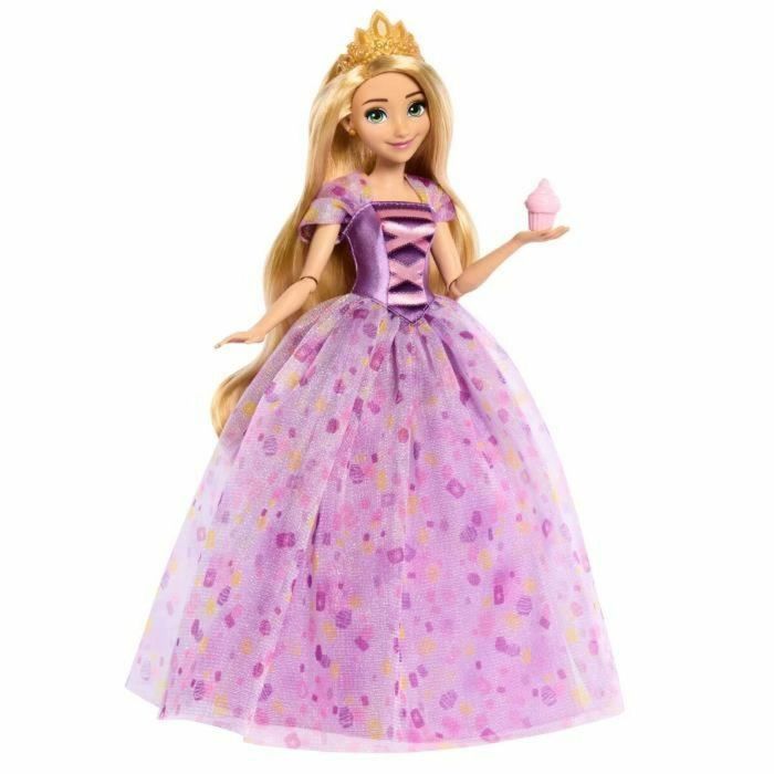 PRINCESAS DISNEY Rapunzel Fiesta de Cumpleaños-Muñeca inspirada en la película - HYC38 3