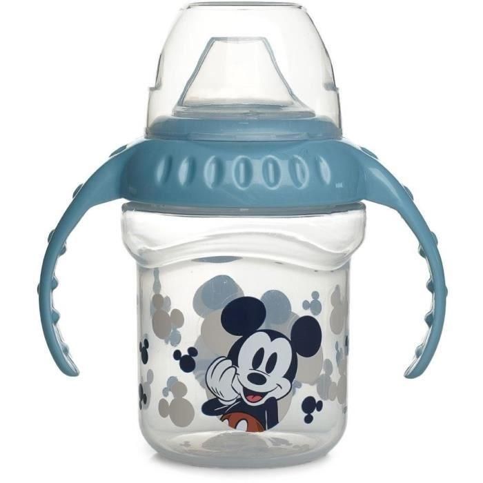 Vaso con Asas 250 Ml Pico Silicona Mickey Colector