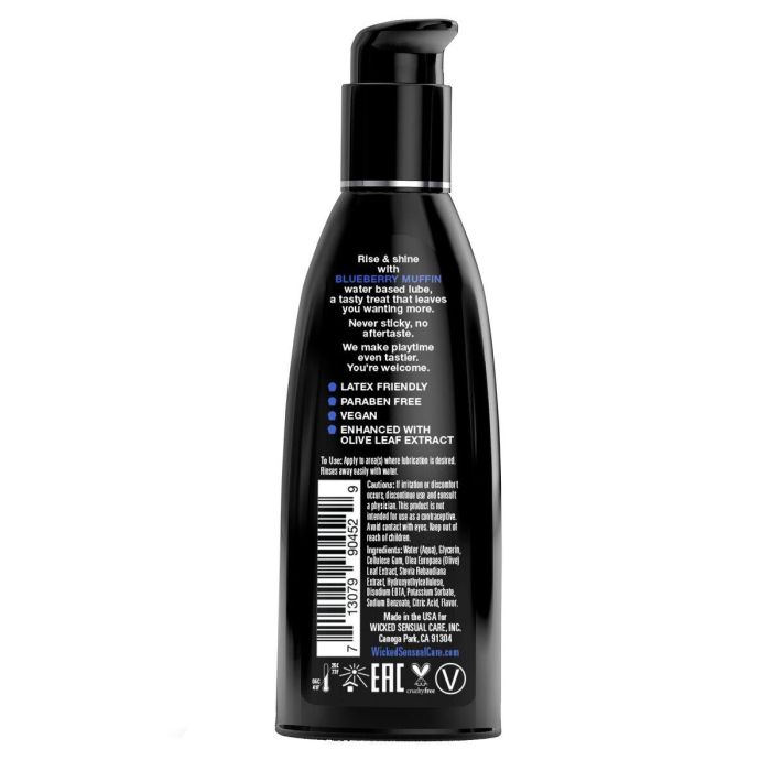 Lubricante Wicked Sensual Care Arándano 60 ml 1 Lubricante Wicked Sensual Care Arándano 60 ml 1