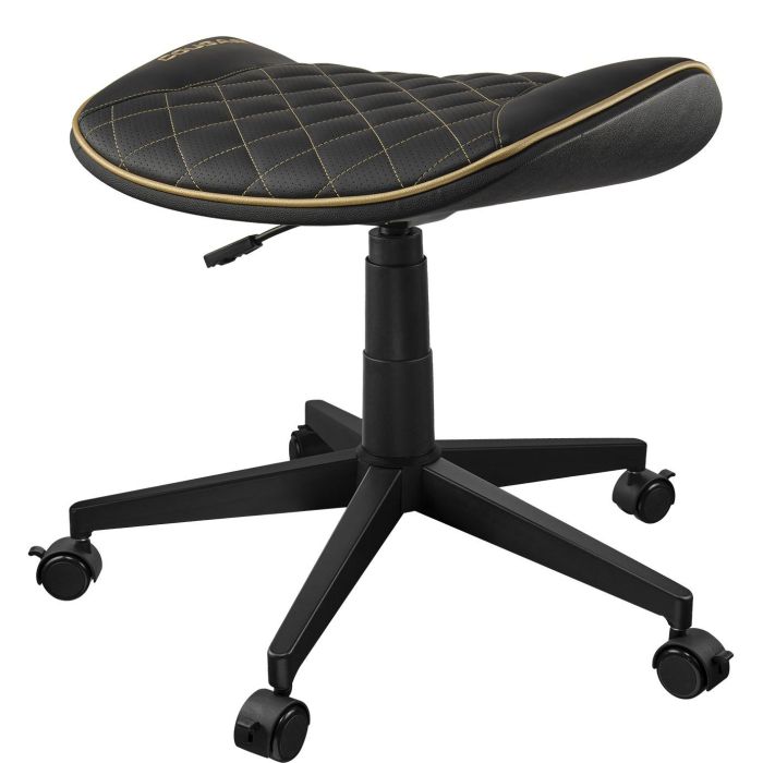 COUGAR CGR-CRO-GLB Silla Gaming Crosser Negro/Oro - Asiento Acolchado Universal hasta 120 kg