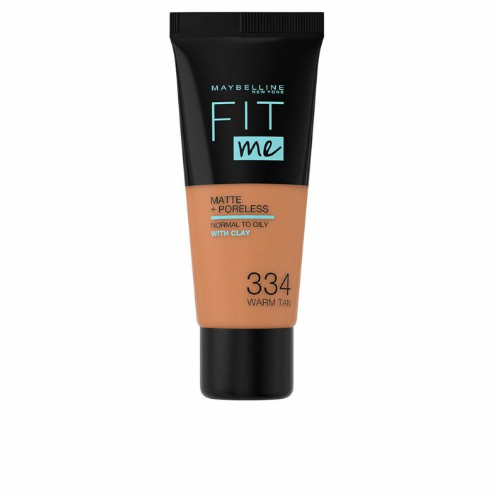 Maybelline Fit Me! Matte+Poreless Foundation 334-warm tan