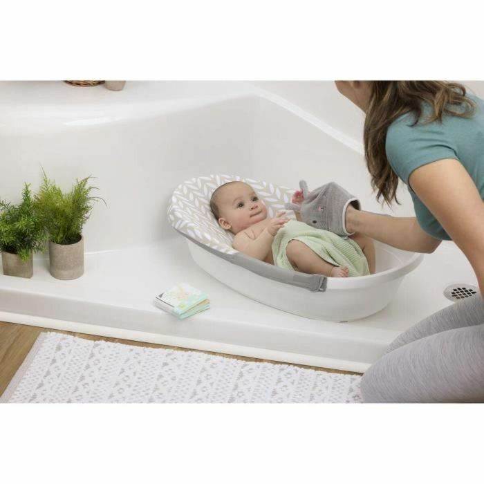 Ingenuity ING17492 Hamaca Ajustable para Bebés hasta 6 Meses Sylvi Baby Bath Incluye Toallita y Libro de Baño para Bebés 24M+ 4 Ingenuity ING17492 Hamaca Ajustable para Bebés hasta 6 Meses Sylvi Baby Bath Incluye Toallita y Libro de Baño para Bebés 24M+ 4