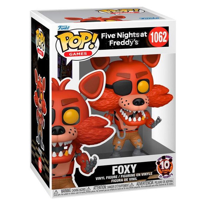 Figura POP Five Nights at Freddys Foxy 0 Figura POP Five Nights at Freddys Foxy 0