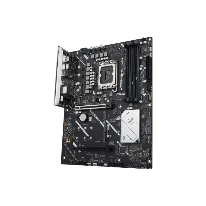 ASUS Placa Base PRIME B860-PLUS-CSM Intel LGA 1851 DDR5 ATX con HDMI, DisplayPort, PCIe 4.0, USB 3.2 y Ethernet 2.5Gbps - Part Number: 90MB1KA0-M0EAYC 9