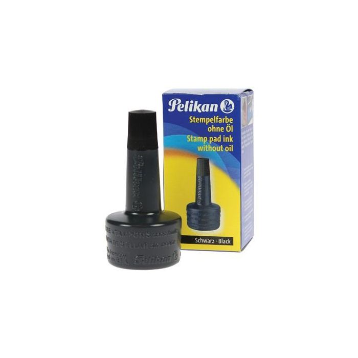 Pelikan Tinta para Tampón Negra 28 ml