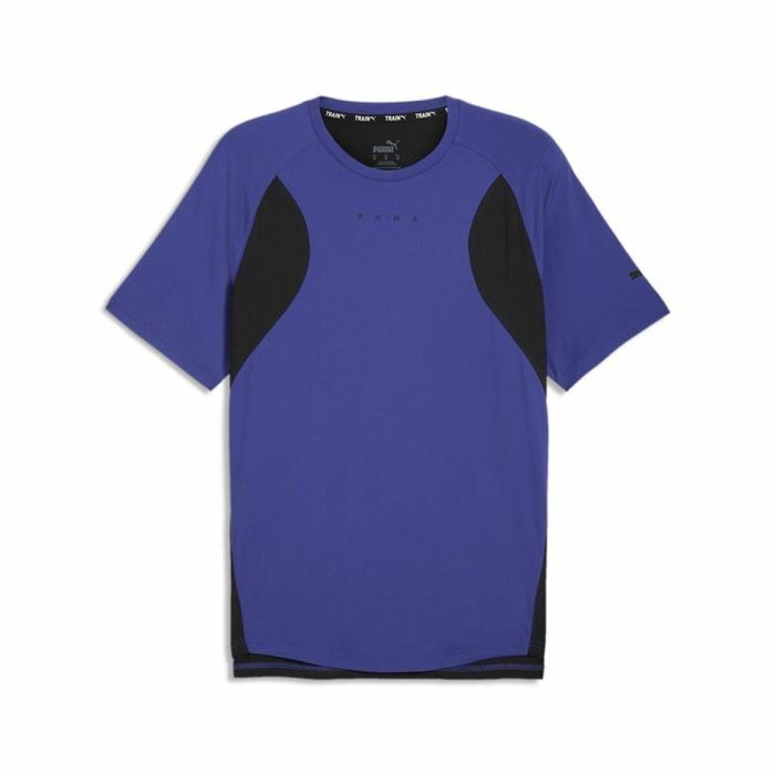 Camiseta Deportiva de Manga Corta Puma Cloudspun Azul 0 Camiseta Deportiva de Manga Corta Puma Cloudspun Azul 0