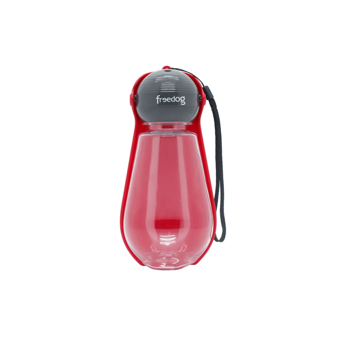 Freedog Bebedero Ovi Rojo 400 mL