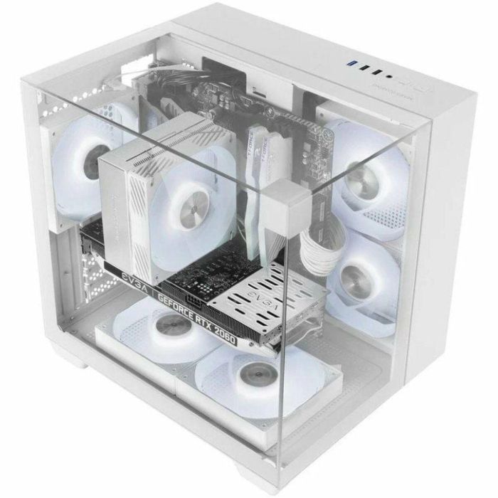 Caja Semitorre ATX Mars Gaming MCVISIONMW Blanco 4 Caja Semitorre ATX Mars Gaming MCVISIONMW Blanco 4