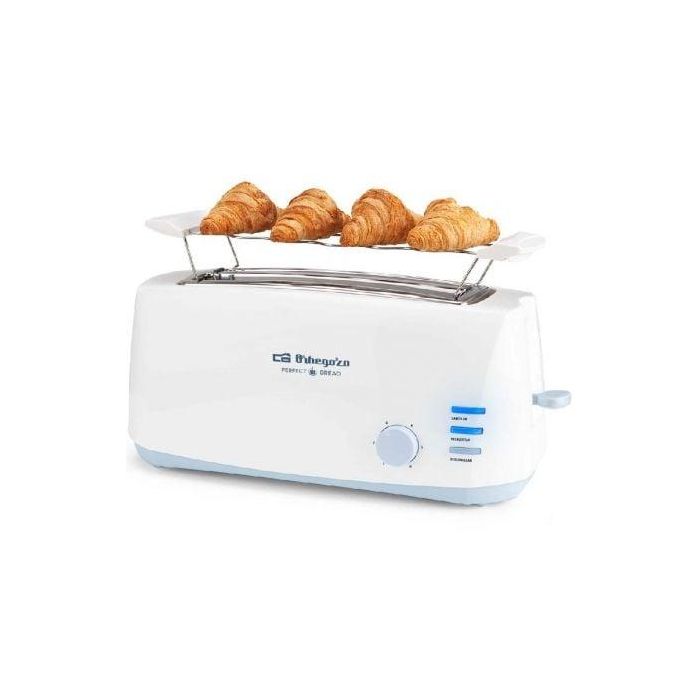 Tostador Orbegozo TO 4500/ 1400W/ Blanco Tostador Orbegozo TO 4500/ 1400W/ Blanco