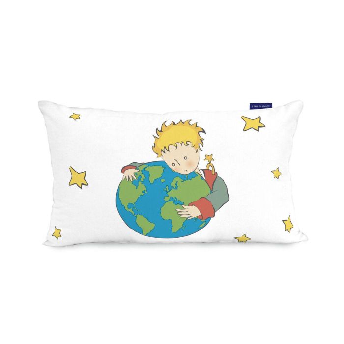 Funda de cojín HappyFriday Le Petit Prince Migration Multicolor 50 x 30 cm