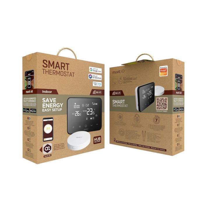 muvit iO Termostato Inteligente cableado y hub para internet 8