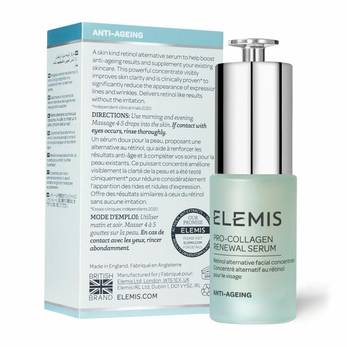 Elemis PRO-COLLAGEN renewal serum - Serum Antiarrugas y Antiedad, Rejuvenece, Reafirma y Renueva la Piel 10