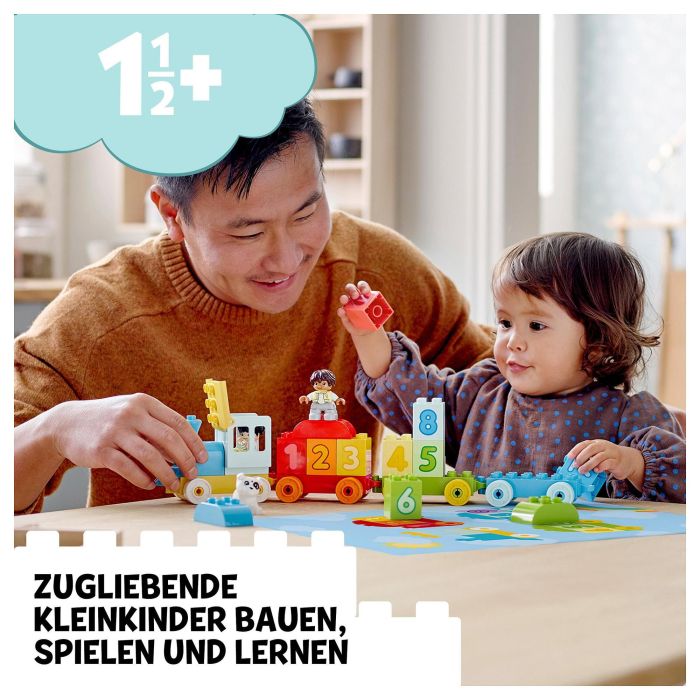 Lego Tren de los Números 10954, Juego de Construcción Educativo para Aprender a Contar, a Partir de 18 Meses, 23 Piezas 21