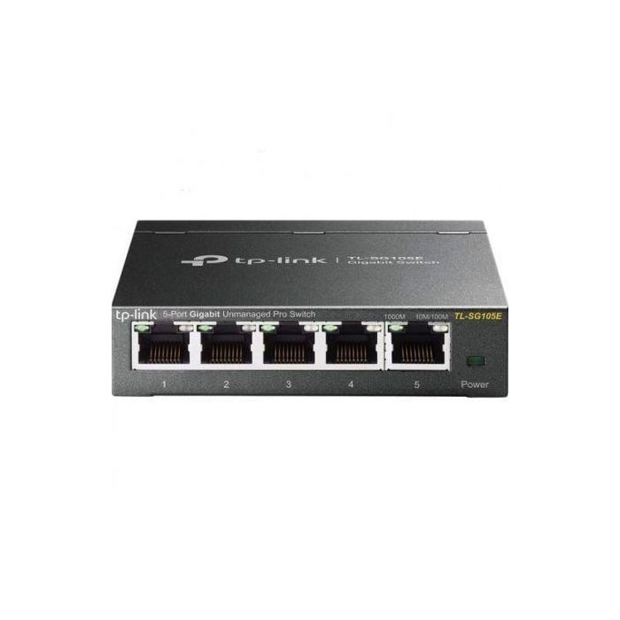 Switch TP-Link Easy Smart TL-SG105E 5 Puertos/ RJ-45 10/100/1000 1 Switch TP-Link Easy Smart TL-SG105E 5 Puertos/ RJ-45 10/100/1000 1