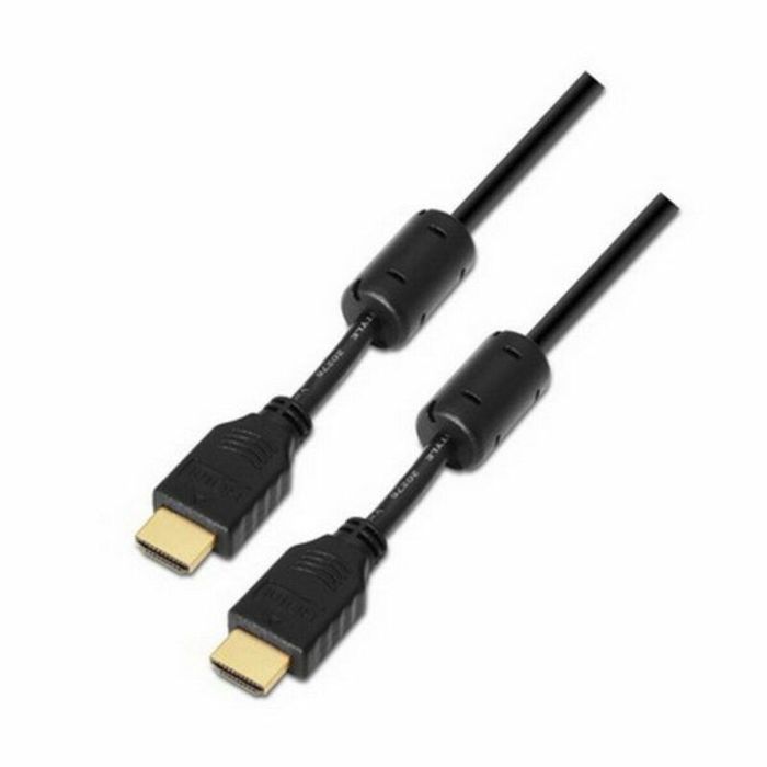 Cable HDMI con Ethernet NANOCABLE 10.15.1815 15 m v1.4 Negro 15 m 2 Cable HDMI con Ethernet NANOCABLE 10.15.1815 15 m v1.4 Negro 15 m 2