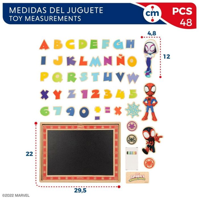 Pizarra magnética Spider-Man (6 Unidades) 2 Pizarra magnética Spider-Man (6 Unidades) 2