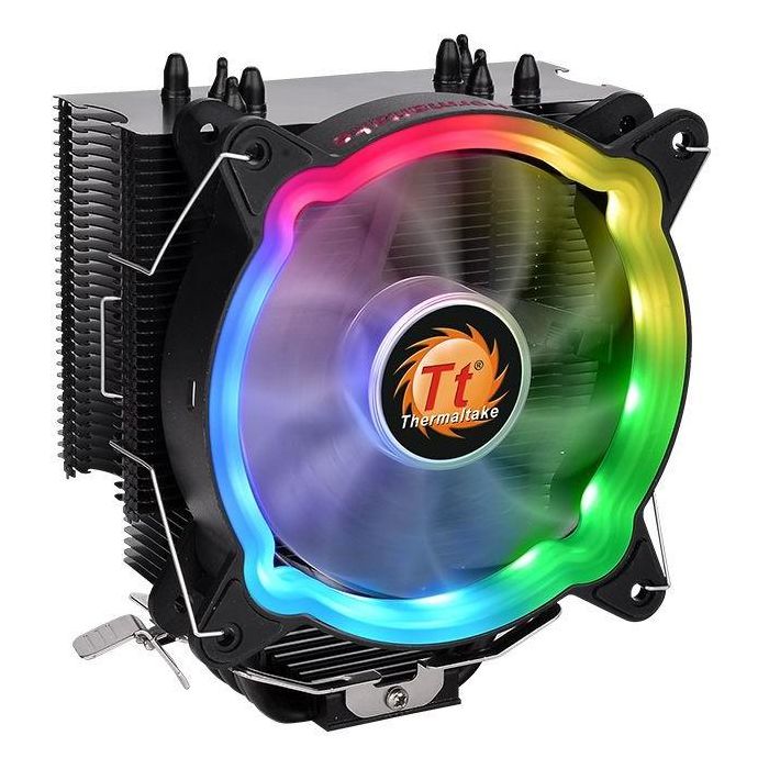Thermaltake UX 200 ARGB Cooler PWM para CPU | Sockets 115x/AM4 | TDP 130W | 12 cm | 300-1500 RPM 0 Thermaltake UX 200 ARGB Cooler PWM para CPU | Sockets 115x/AM4 | TDP 130W | 12 cm | 300-1500 RPM 0
