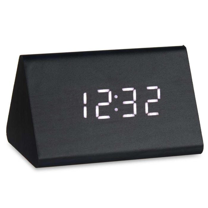 Reloj Digital Negro Giftdecor 11X7CM (12 Unidades) 1 Reloj Digital Negro Giftdecor 11X7CM (12 Unidades) 1