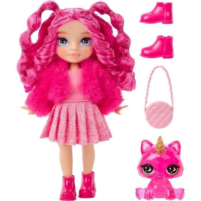 Rainbow High Littles - Muñeca 15cm + mascota - Rosa - A partir de 4 años 1