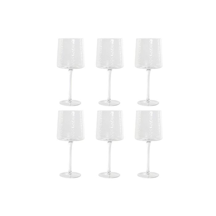 Copa Basicos DKD Home Decor Transparente 9.6 x 22.5 x 9.6 cm Set de 6