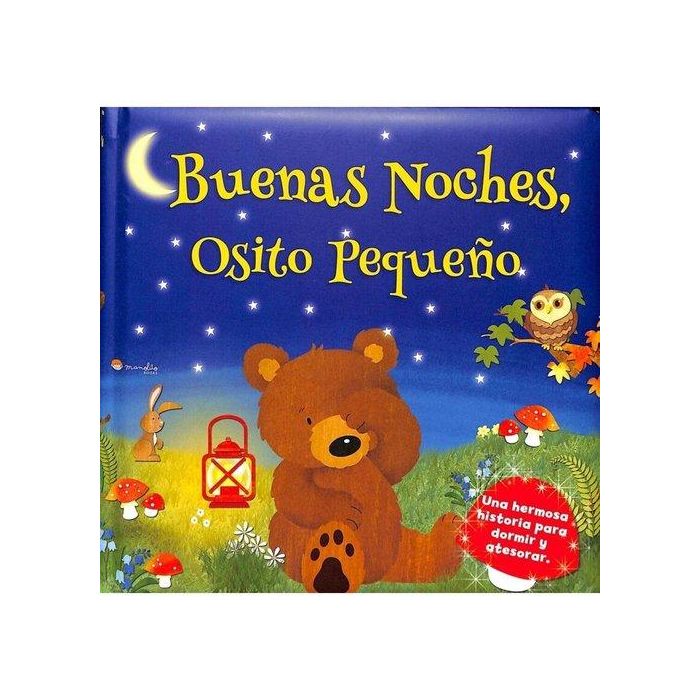 Mini Libro Igloo Manolito Books Buenas Noches, Pequeño Osito