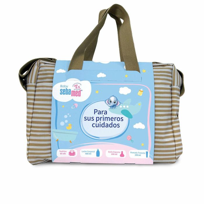 SEBAMED Canastilla Baby Estuche - Gel de Baño, Leche Corporal, Pomada Tratante y Toallitas para Recién Nacidos SEBAMED Canastilla Baby Estuche - Gel de Baño, Leche Corporal, Pomada Tratante y Toallitas para Recién Nacidos