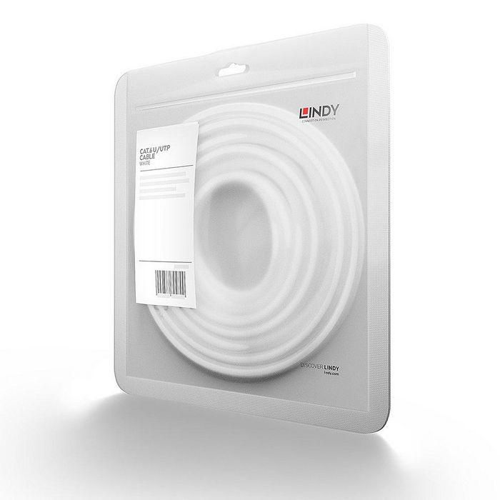 Lindy 10m Cat.6 U/UTP Network Cable, White 2 Lindy 10m Cat.6 U/UTP Network Cable, White 2