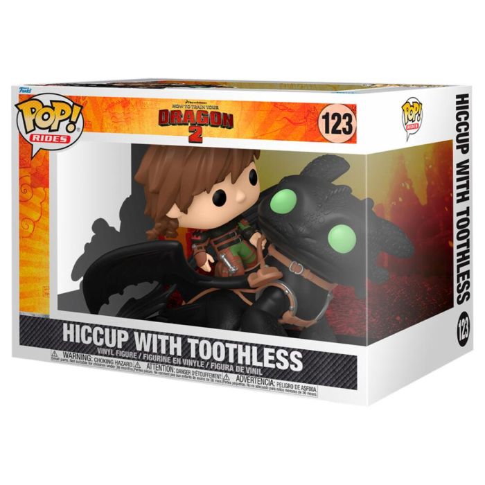 Figura POP Rides Deluxe Como Entrenar a tu Dragon 2 Hiccup with Toothless 1