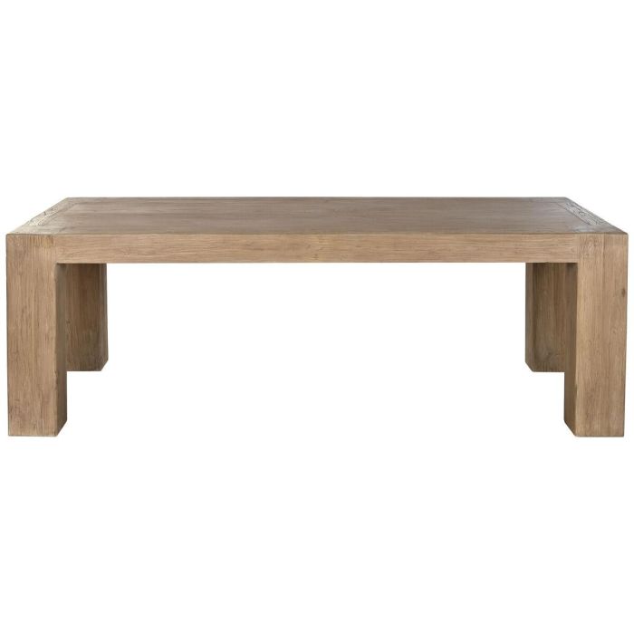 Mesa Comedor Item Home DKD Home Decor Natural 100 x 76 x 220 cm 1 Mesa Comedor Item Home DKD Home Decor Natural 100 x 76 x 220 cm 1