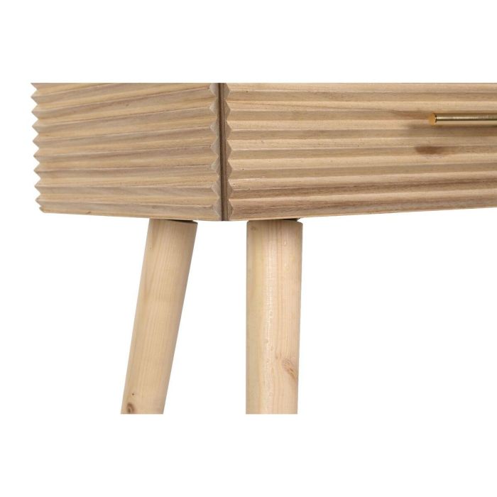 Consola Scandi DKD Home Decor Marron Claro Dorado 40 x 76 x 100 cm 3 Consola Scandi DKD Home Decor Marron Claro Dorado 40 x 76 x 100 cm 3