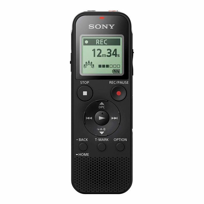Sony Grabadora de Voz Digital ICD-PX470 Negra 4GB con USB Integrado y Grabación PCM/MP3 4