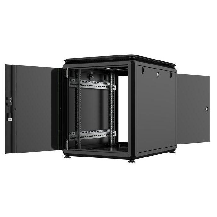 Lanview Armario Rack 19" 12U, 600 x 800mm para Datos y Servidores 1