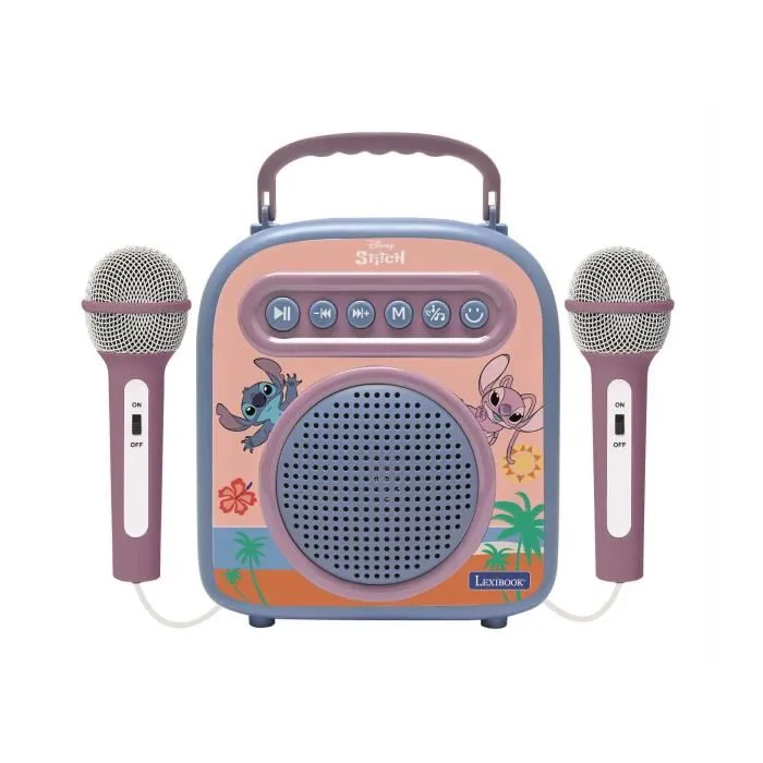 Lexibook Altavoz Bluetooth Stitch LEX3380743111759 con Micrófonos 1 Lexibook Altavoz Bluetooth Stitch LEX3380743111759 con Micrófonos 1