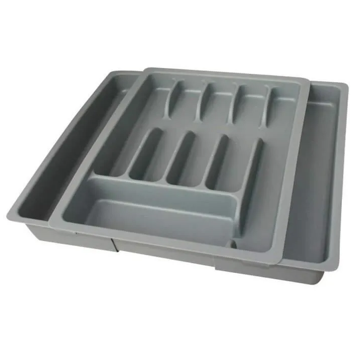 Bandeja de Cubiertos Extensible Ancho Ajustable 290-475x380x63mm 0 Bandeja de Cubiertos Extensible Ancho Ajustable 290-475x380x63mm 0