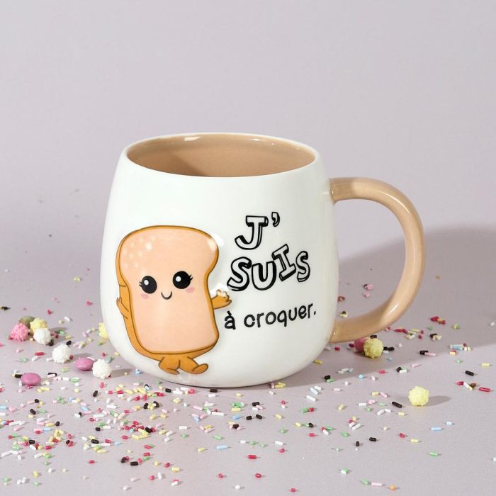 Mug Relieve Kawaii 400 Ml The Concept Factory 6 Mug Relieve Kawaii 400 Ml The Concept Factory 6
