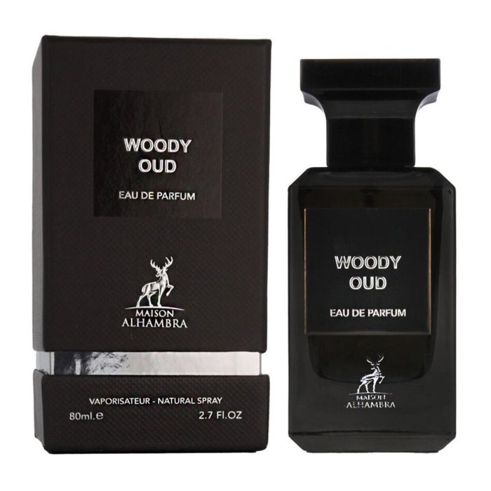 Maison Alhambra Woody oud eau de parfum 80 ml vaporizador