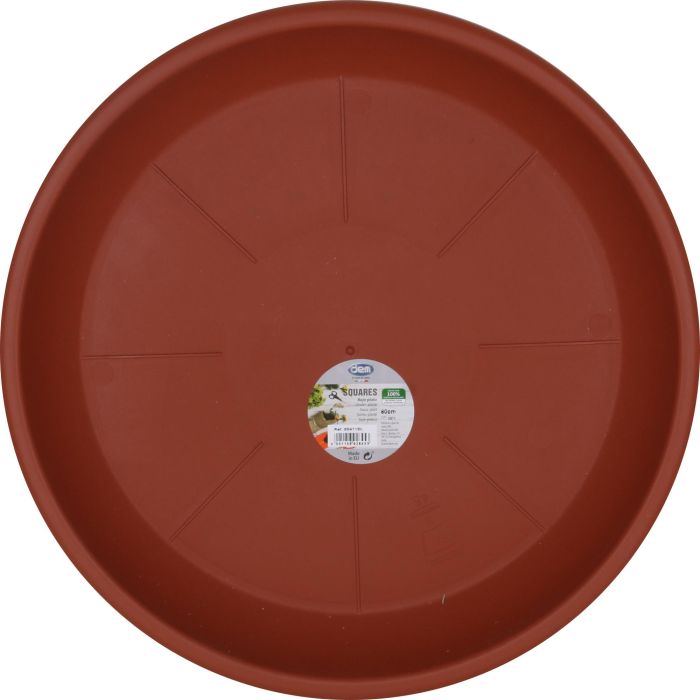 Bajo Plato Para Maceta 60 cm Squares - Dem (6 Unidades) 2 Bajo Plato Para Maceta 60 cm Squares - Dem (6 Unidades) 2