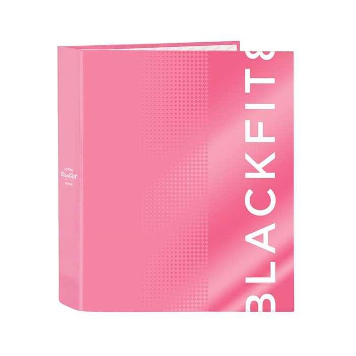 Carpeta de anillas BlackFit8 Glow up Rosa A4 27 x 33 x 6 cm Carpeta de anillas BlackFit8 Glow up Rosa A4 27 x 33 x 6 cm